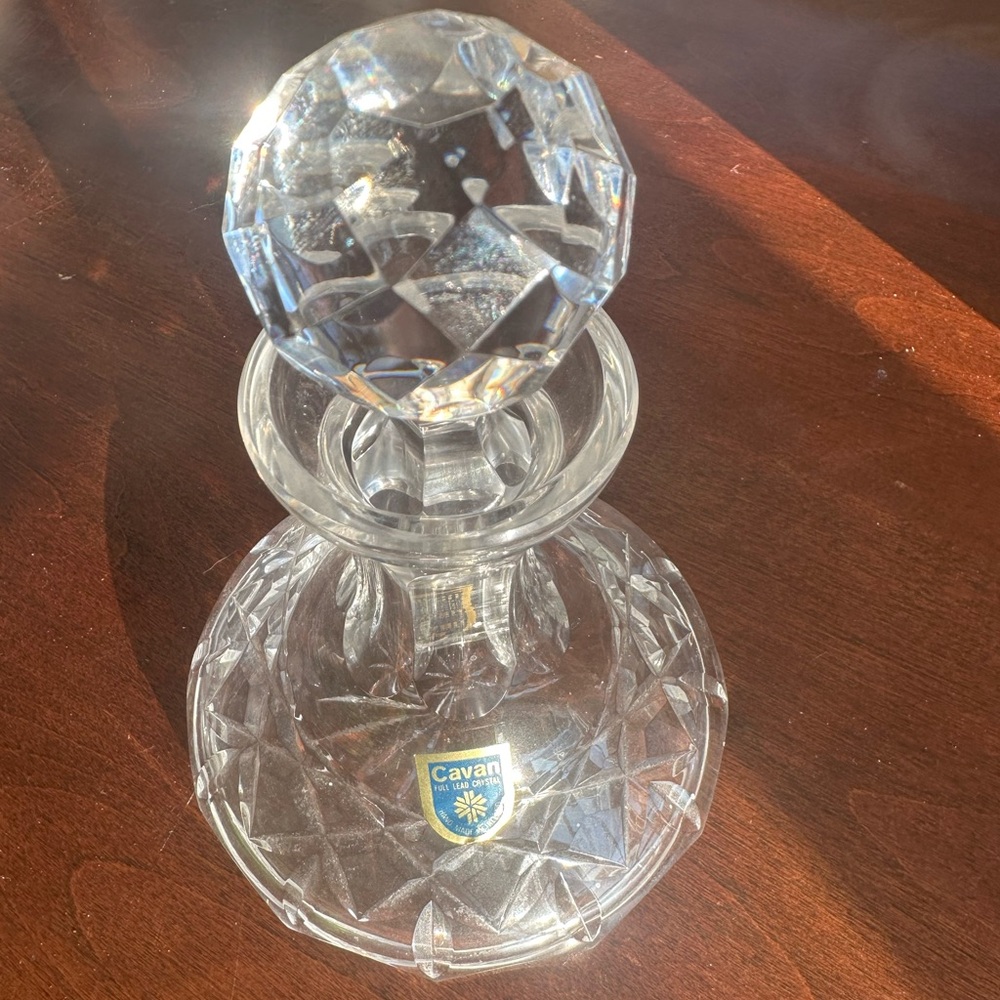 Beautiful Cavan Crystal decanter